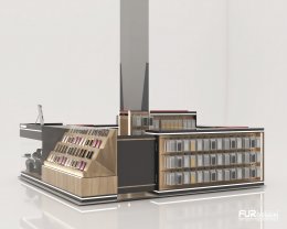 Design, manufacture and installation of stores: Apple Phone Shop Buriram
